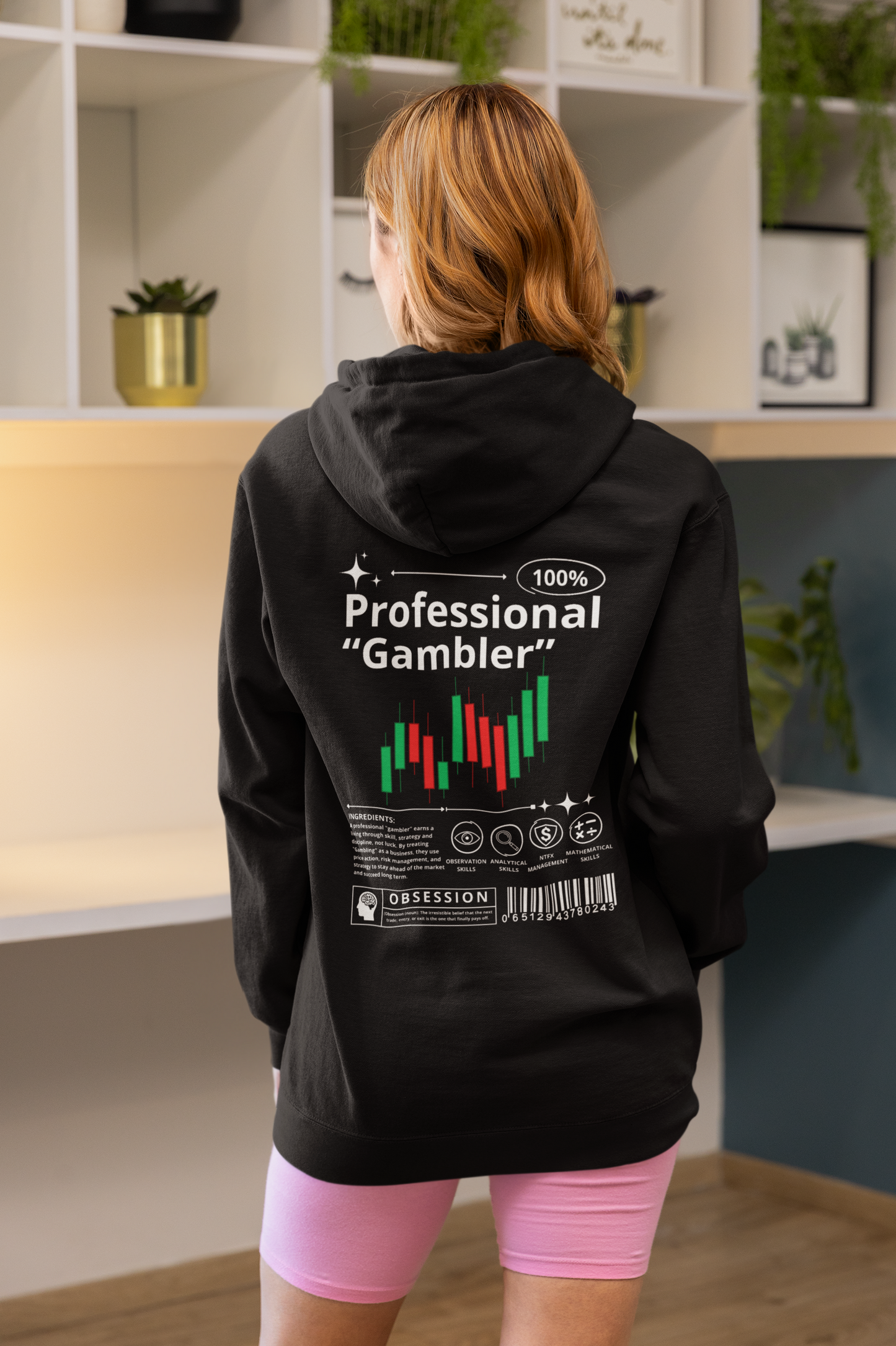 Pro Gambler Hoodie BLACK