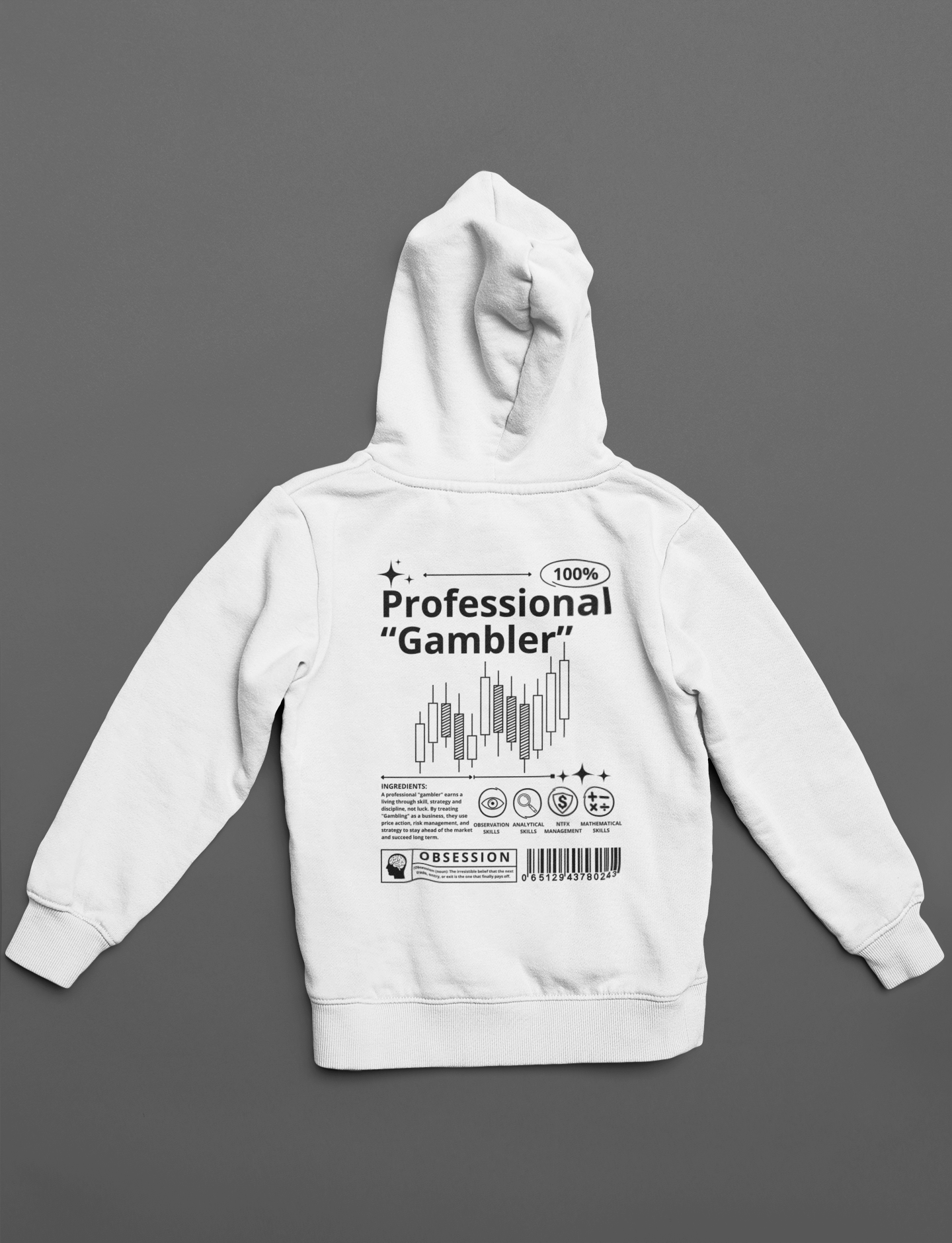 Pro Gambler Hoodie (Monochrome)