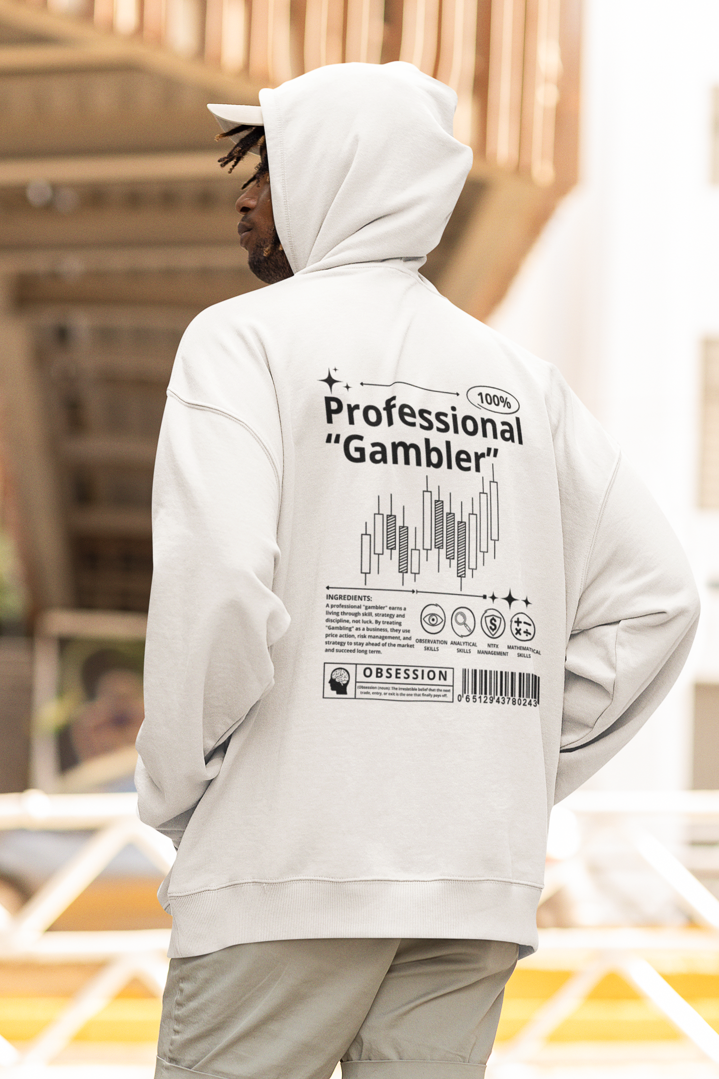 Pro Gambler Hoodie (Monochrome)